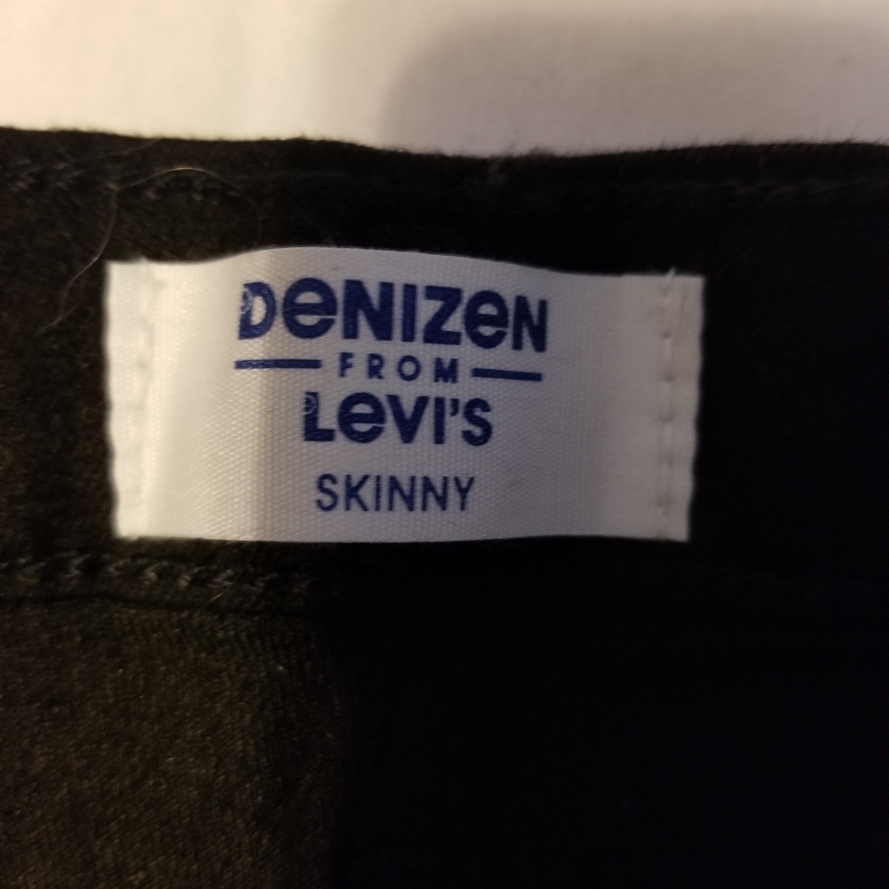 NWT Dinizen from Levi's Skinny Black Jeans Size 10 Reg - Picture 11 of 12